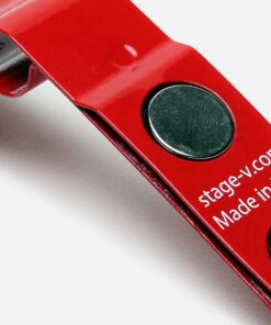 Cigar Clips & Stands - Cigar Holder - Strong Magnetic Cigar Clip for Golf Cart Boating Any Surface - Cigar Accessories for Men Holds Any Size - Cigar Minder Clip - All Purpose Cigar Holder Red 11 61Maz837iUL