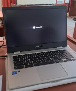 ASUS C424MA-AS48F Chromebook C424, 14.0" 180 Degree FHD NanoEdge Display, Intel Dual Core Celeron Processor, 4GB LPDDR4 RAM, 128GB Storage, Silver Color, C424MA-AS48F Celeron | 4GB | 128GB 18 61MbQzfGsyL