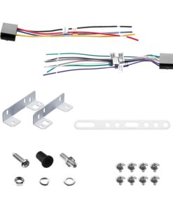 Planet Audio P9630B Car DVD Player - Double Din, Bluetooth Audio and Hands-Free Calling, 6.2 Inch LCD Touchscreen Monitor, MP3 Player, CD, DVD, WMA, USB, SD, AUX In, AM/FM Radio Receiver 15 61MbVDO7VLL