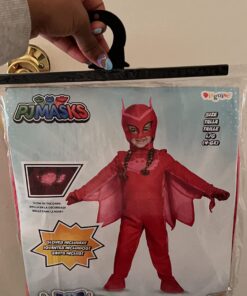 PJ Masks Owlette Deluxe Toddler Costume Large (4-6) Red 35 61Mcfzkd7iL