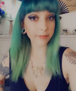 MANIC PANIC Enchanted Forest Green Hair Dye – Classic High Voltage - Semi Permanent Deep Teal Green Hair Color With Blue Undertones - Vegan, PPD & Ammonia Free (4oz) 4 Fl Oz (Pack of 1) 58 61MdBGvJVfL