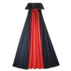 54" Fully Lined Deluxe Vampire Cape - Halloween Costume Black Cape 21 61MdLkDUL