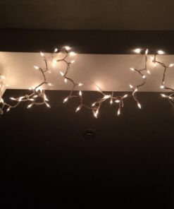 Everglow 2980-22 100 Clear White Wire Light Set Indoor String Lights 26 61MdQo8l6RL