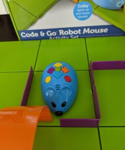 Learning Resources Code & Go Robot Mouse Activity Set, 83 Pieces, Ages 4+, Screen-Free Early Coding Toy for Kids, Interactive STEM Coding Pet 33 61Mdr3izViL
