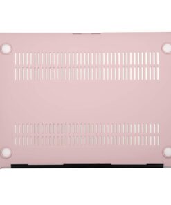 MOSISO Compatible with MacBook Air 13 inch Case (Models: A1369 & A1466, Older Version 2010-2017 Release), Protective Plastic Hard Shell Case & Keyboard Cover & Screen Protector, Rose Quartz 46 61Mh8 VGP2L