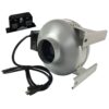 Tjernlund M-49504351 in-Line Fan with Current Sensor Switch Dryer Duct Booster M-4, Metal, 4" 22 61MjOFt32L