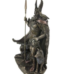 Alternative view of Unicorn Studio 9.75 Inch Norse God - Odin Cold Cast Bronze Sculpture Figurine One Size