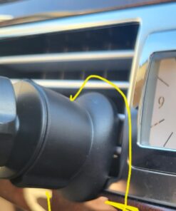 Wireless Car Charger, Baseus 15W Fast Charging Phone Mount for Car Vent, Car Phone Holder with Enlarged Charging Coil for iPhone 15 14 13 12 11 10 8 Pro Max Xs, Samsung Galaxy S&Note Series Google LG 48 61MpXFwr6YL