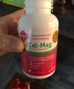 Fairhaven Health Peapod Cal-Mag Pregnancy & Lactation Supplement, Contains Calcium, Magnesium, & Vitamin D3 for Pregnancy, Baby and Female Health, Vegetarian and All-Natural for Women (1 Month Supply) 16 61MrLthFekL