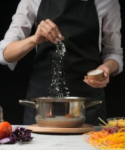 AZZUTORK Premium Gourmet White Mediterranean Sea Salt (10 Oz Grinder Grade - Coarse) in Re-Sealable Refill Bag ~Kosher Certified~ Loved by Chefs Everywhere! Non-GMO 12 61Mrg9AG5oL