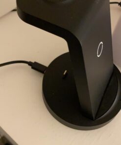 3 in 1 Charging Station for iPhone, Wireless Charger for iPhone 15 14 13 12 11 X Pro Max & Apple Watch - Charging Stand Dock for AirPods 3/2/1/Pro Black 30 61MsxkDuZdL 1