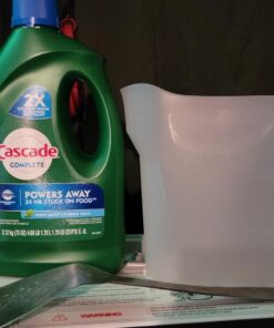 Hermitlux Countertop Dishwasher, 5 Washing Programs Portable Dishwasher With 5-Liter Built-in Water Tank For Glass Door 44 61MtCP2XhL