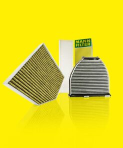 Mann Filter CUK 2736-2 Cabin Air Filter - Pollen Filter with Activated Carbon 4 61MtOFR3q L