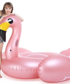 Jasonwell Giant Inflatable Flamingo Pool Float with Fast Valves Summer Beach Swimming Pool Floatie Lounge Floating Raft Party Decorations Toys for Adults Kids XXX-Large 22 61MttMddOvL
