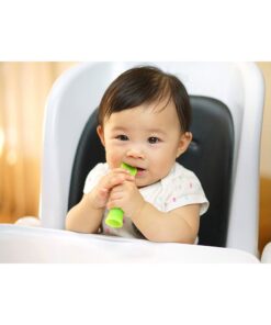 Olababy 100% Silicone Soft-Tip Training Spoon for Baby Led Weaning 2pack Training Spoon Set Lime / Kale 26 61Mv9JGgc3L