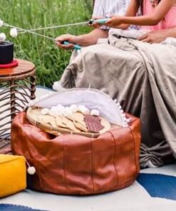 Jolly Green Products Rotating Marshmallow Roasting Sticks | Set of 5 Telescoping Forks - Free Bag | Safe, Fun Smores & Hot Dog Stainless Steel Long Camping Skewers | Campfire BBQ Cookware Accessories 36 61Mvb9CduHL