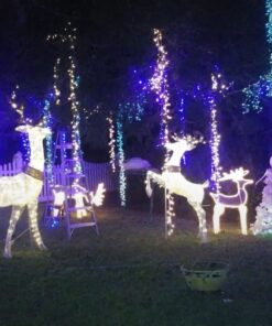 BN-LINK Outdoor Power Strip with Programmable Mechanical Timer and Yard Stake, 6 Grounded Outlets - 6 ft Cord, Weatherproof for Outdoor Lamps Lights Ponds Christmas Lights 1875W/15A ETL Listed Dial 22 61MxI0hbSvL