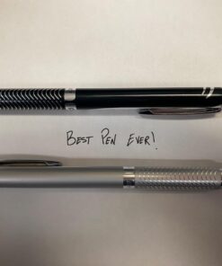 Pentel EnerGel Alloy RT Premium Gel Ink Pen, (0.7mm), Barrel, Black Ink, 1 Pack (BL407ABPA) 1 Count (Pack of 1) Liquid Gel Pen 25 61MyDEQA7oL