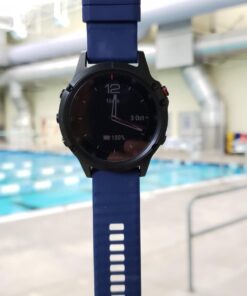 Garmin fenix 5 Plus, Premium Multisport GPS Smartwatch, Features Color Topo Maps, Heart Rate Monitoring, Music and Contactless Payment, Black with Black Band 7 61MzTFKDFdL