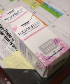 Nutramax Proviable Digestive Health Supplement Multi-Strain Probiotics and Prebiotics for Cats and Dogs - with 7 Strains of Bacteria, 80 Capsules 80 Count 38 61Mzb5WpV1L