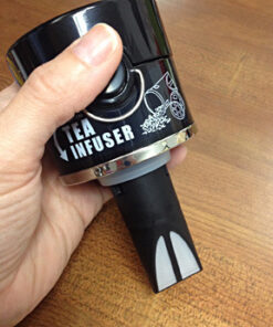 Thermos Sipp 16-Ounce Leak Proof Drink Bottle with Tea Infuser, Black, Stainless Steel UNITS 53 61N fr0B69L