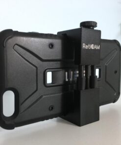 RetiCAM Smartphone Tripod Mount - Metal Universal Smart Phone Tripod Adapter Including Both Standard and XL Mounting Kits Black - Standard and XL (2.1 to 3.6") 46 61N jEC77qL