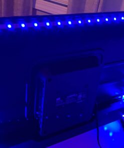 Tv Led Backlight, Maylit 8.2ft Led Strip Lights for 40-60in Tv, USB Powered Tv Lights kit with Remote, RGB Bias Lighting for Room Decor RGB (Remote Control) 8.2FT for 40''-60'' TV 36 61N lzoYrNL