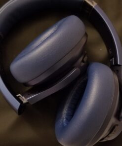 Soundcore Anker Life Q20 Hybrid Active Noise Cancelling Headphones, Wireless Over Ear Bluetooth Headphones, 60H Playtime, Hi-Res Audio, Deep Bass, Memory Foam Ear Cups, for Travel, Home Office Blue 32 61N1ZoUfcDL 1