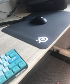 SteelSeries QcK Gaming Mouse Pad - Large Cloth - Optimized For Gaming Sensors Classic Black 36 61N4wTxaNL