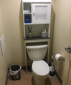 Sauder Caraway Etagere/Pantry cabinets, L: 23.31" x W: 7.44" x H: 68.07", Soft White finish 45 61N6W3VZvJL