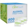 Care Touch Alcohol Wipes Individually Wrapped - Prep Pads with 70% Isopropyl Alcohol, Great for Home, Medical & First Aid Kits Sterilized, Antiseptic 2-Ply Swabs 400 Count 400 Count (Pack of 1) 19 61N73 cqNL