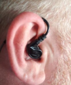 MEE audio M6 Sport Wired Earbuds, Noise Isolating In Ear Headphones, Sweatproof Earphones for Running/Gym/Workouts with Dynamic Enhanced Bass Sound, Memory Wire Earhooks, 3.5mm Jack Plug (Black) Black Regular 3.5mm Wired 34 61N9JRY11iL