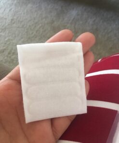 Diane Cotton Squares – 100% Real Cotton – Soft, Gentle on Face, Use for Makeup and Nail Polish Removal, Beauty Applicator - 160 Count (Pack of 1) 160-Pack SQUARES 36 61NBBPZAfNL