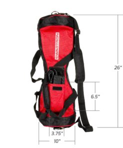 Swagtron Hands-Free Smart Board Backpack Strap Carry Bag - For T1 and T5, and Most Other Hoverboards Red 8 61NBn6REvRL