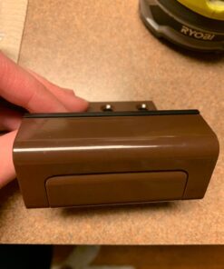 BAOWEIJD Door Lock Child Proof, Home Security Door Reinforcement Lock Withstand 800 lbs Door Latch Double Safety Security Protection for Your Home (Brown Door Security Lock) Brown 34 61ND6Fey4AL