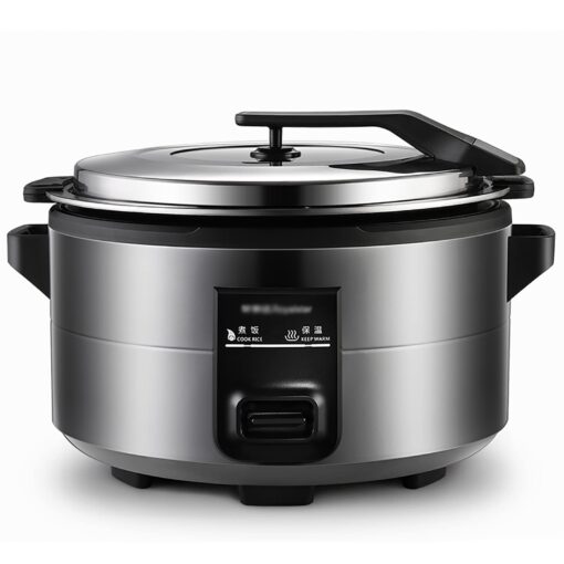 Rice Cooker&Steamer 10L Large Capacity 4-Layer Black Crystal Non-Stick Liner For Household&Commercial Use For 5~16 People cooker rice