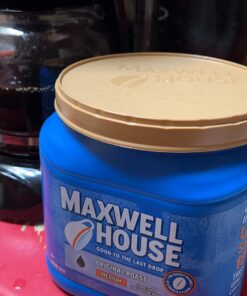 Maxwell House The Original Roast Medium Roast Ground Coffee (30.6 oz Canister) 1.91 Pounds 43 61NDYdDBGPL