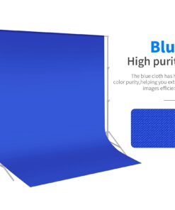 NEEWER 6x9 feet/1.8x2.8m Photo Studio 100% Pure Polyester Collapsible Backdrop Background for Photography, Video and Television (Backdrop ONLY) - Blue 18 61NGI1Y0qES
