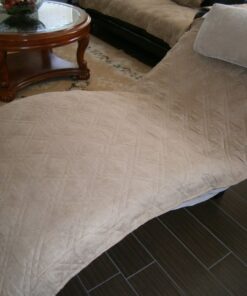 Quilted 35x82" Peat Bonded or Classic Micro Suede Sectional Sofa Cover Pad 9 61NGMoYvmHL