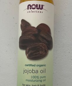 NOW Solutions, Organic Jojoba, Moisturizing Multi-Purpose Oil for Face, Hair and Body, 8-Ounce 8 Fl Oz (Pack of 1) 27 61NIc L BsL
