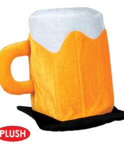 Beistle Unisex Plush Beer Mug Hat - Novelty Irish Party Supplies, Costume Dress Up, St. Patrick’s Day Headwear, Ale Photo Booth Cap, Oktoberfest Accessory 8 61NIeLrgtSL