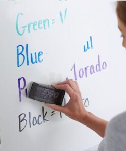 EXPO Block Eraser 81505 Dry Erase Whiteboard Board Eraser, Soft Pile, 5 1/8 W x 1 1/4 H - Pack of 2 2 Count (Pack of 1) 11 61NKPeFMUgL