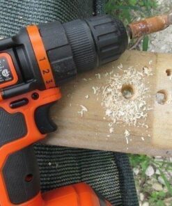 BLACK+DECKER 20V MAX Cordless Drill and Driver, 3/8 Inch, With LED Work Light, Battery and Charger Included (LDX120C) Drill/Driver Only 44 61NKS58NnFL