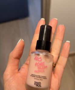 TOUCH IN SOL No Pore Blem Primer, 1.01 fl.oz(30ml) - Face Makeup Primer, Big Pores Perfect Cover, Skin Flawless and Glowing, Instantly Smoothes Lines, Long Lasting Makeup's Staying Pink 35 61NLoR9MOdL