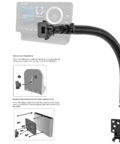 Arkon SR-88 15-inch Flexible Gooseneck Satellite Radio Mount for Delphi Skiff or Sirius Satellite Radios 5 61NMIuWKa3L