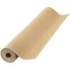 Brown Kraft Paper Roll 17.75” x 1200” (100ft) Made in USA- Ideal for Gift Wrapping, Packing Paper for Moving, Art Craft, Shipping, Floor Covering, Table Runner, 100% Recycled Material Brown