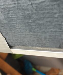 M-D Building Products 87668 18-Feet Universal Aluminum and Rubber Garage Door Bottom, Black 44 61NRxApW xL