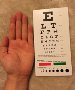 Prestige Medical PRE3909 Snellen Pocket Eye Chart 9 61NS6H44OL