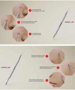 Suvorna Skinpal Pimple Popper Tool Kit | Milia Remover | Lancets for Facial Extraction | Whitehead Extractor Tool | Comedone Extractor | Blackhead Remover Tool | Acne Needle Tool & Cyst Removal Tool. 24 61NToIf1tlL