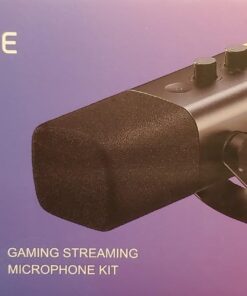 FIFINE Gaming XLR/USB Microphone Kit, Streaming Dynamic Mic Set for PC/PS5, Computer Mic for Vocal Podcast Recording Voiceover, with Headphones Jack, Gain Knob, Arm Stand-AmpliGame AM8T White 43 61NUnbCLaL